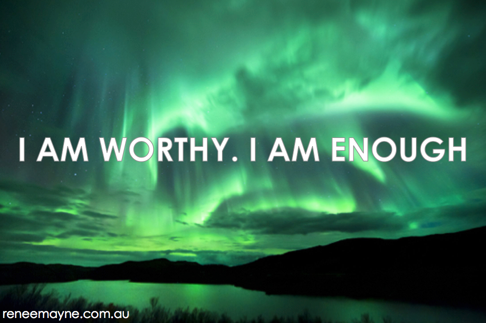 I am enough. I am worthy. Enough is enough. I am enough украшения.