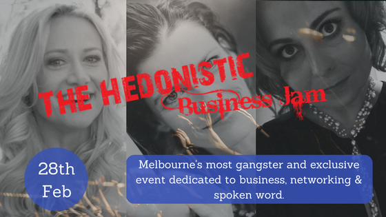 the hedonistic way business networking event melbourne