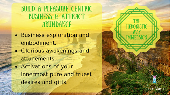 The Hedonistic Way Immersion, business retreat